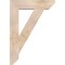 Ekena Millwork Traditional Slat Smooth Bracket, Douglas Fir, 5 1/2"W x 28"D x 40"H BKT06X28X40TRA06SDF - alternate 3
